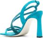 Pollini 95mm crystal-embellished sandals Blue - Thumbnail 3