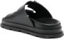 Pollini double-strap sandals Black - Thumbnail 3