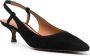 Polo Ralph Lauren 50mm pointed-toe leather pumps Black - Thumbnail 2