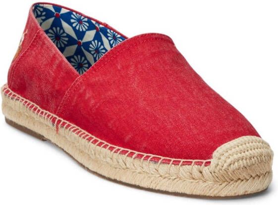 Polo Ralph Lauren Cevio logo-embroidered espadrilles