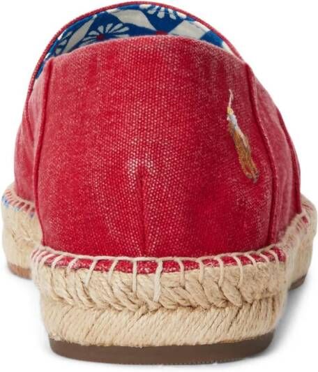 Polo Ralph Lauren Cevio logo-embroidered espadrilles