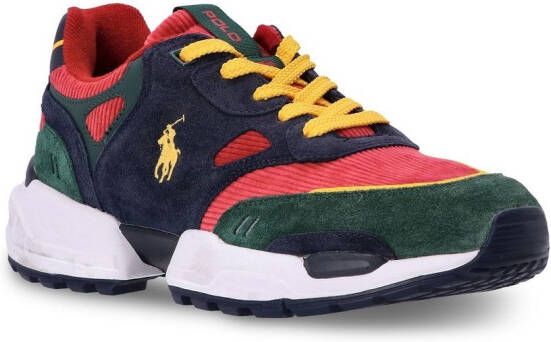 Polo Ralph Lauren corduroy low-top jogging sneakers Red