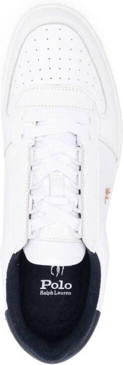 Polo Ralph Lauren Court logo-embroidered sneakers White