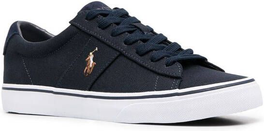 Polo Ralph Lauren embroidered logo low-top sneakers Blue