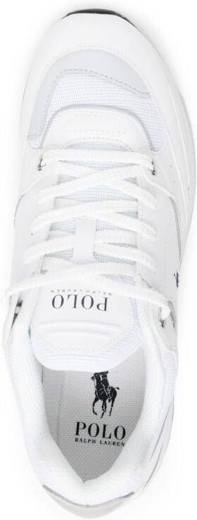 Polo Ralph Lauren embroidered-pony detail sneakers White