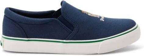 Polo Ralph Lauren Keaton Bear slip-on sneakers Blue