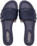 Lauren Ralph Lauren logo-appliqué flat sandals Blue - Thumbnail 4