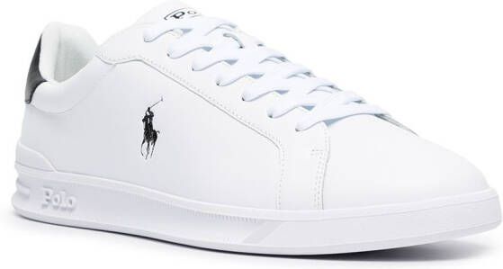 Polo Ralph Lauren logo-detail lace-up sneakers White