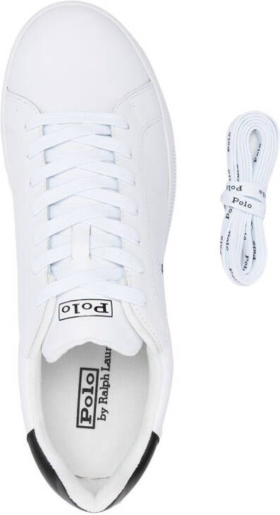 Polo Ralph Lauren logo-detail lace-up sneakers White