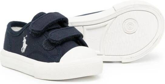 Polo Ralph Lauren Polo Pony-embroidered low-top sneakers Blue