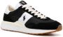 Polo Ralph Lauren logo-embroidered panelled sneakers Black - Thumbnail 2