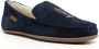 Polo Ralph Lauren logo-embroidered suede slippers Blue - Thumbnail 2