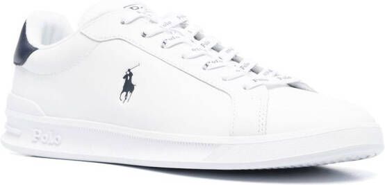 Polo Ralph Lauren logo lace-up low-top sneakers White