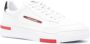 Polo Ralph Lauren logo-patch leather sneakers White - Thumbnail 2
