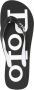 Polo Ralph Lauren logo-print flip-flops Black - Thumbnail 4