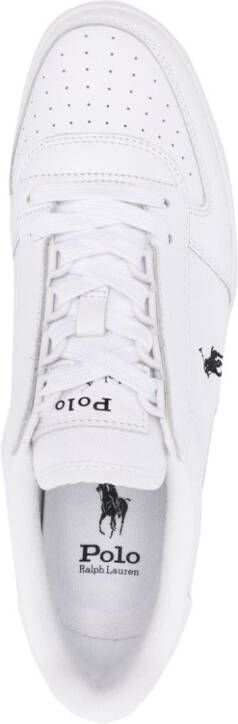 Polo Ralph Lauren logo-print lace-up sneakers White