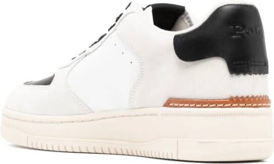 Polo Ralph Lauren Masters Court leather trainers White