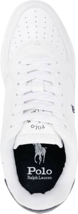 Polo Ralph Lauren Masters leather sneakers White