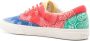 Polo Ralph Lauren paisley-print colourblock sneakers Yellow - Thumbnail 3