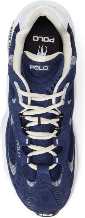 Polo Ralph Lauren panelled lace-up sneakers Blue