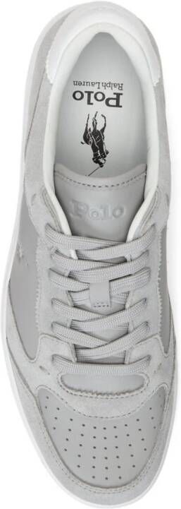 Polo Ralph Lauren panelled lace-up sneakers Grey