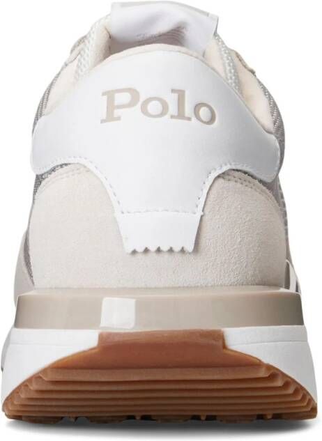 Polo Ralph Lauren panelled lace-up sneakers Neutrals