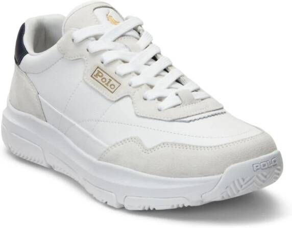 Polo Ralph Lauren panelled lace-up sneakers White