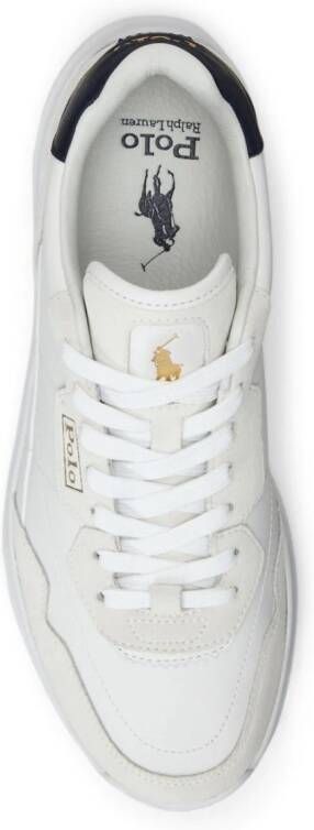 Polo Ralph Lauren panelled lace-up sneakers White