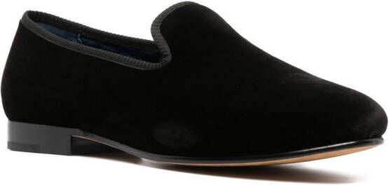 Polo Ralph Lauren Paxton slip-on velvet loafers Black