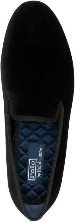 Polo Ralph Lauren Paxton slip-on velvet loafers Black