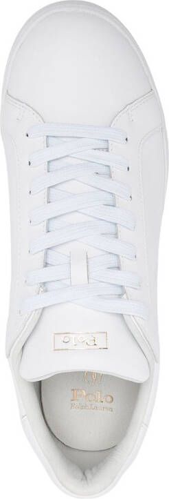 Polo Ralph Lauren plain low-top sneakers White