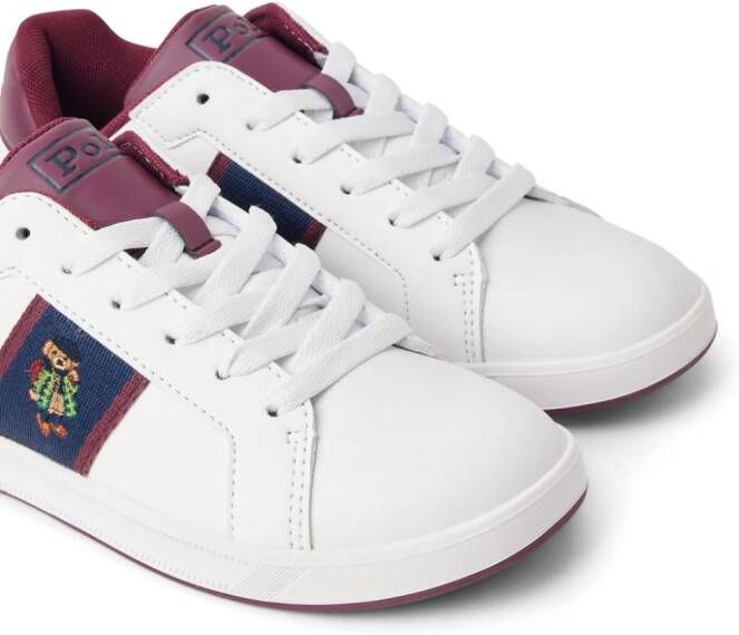 Polo Ralph Lauren Polo Bear lace-up sneakers White