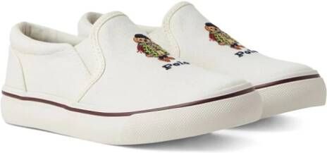 Polo Ralph Lauren Polo Bear slip-on sneakers White