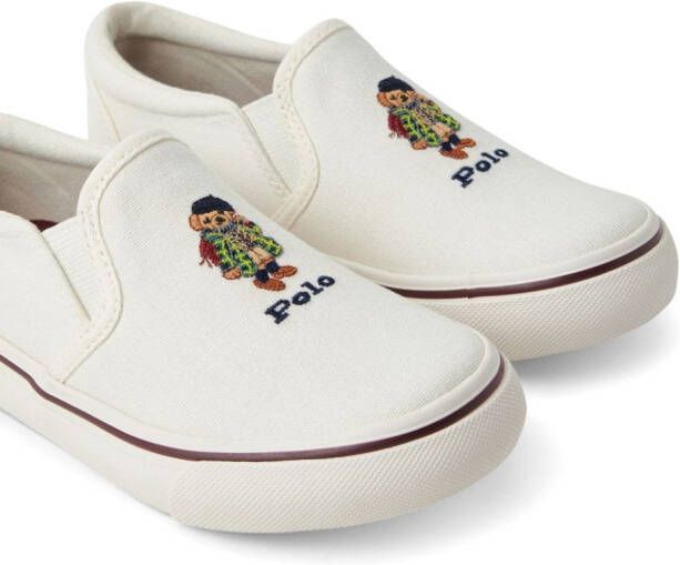 Polo Ralph Lauren Polo Bear slip-on sneakers White