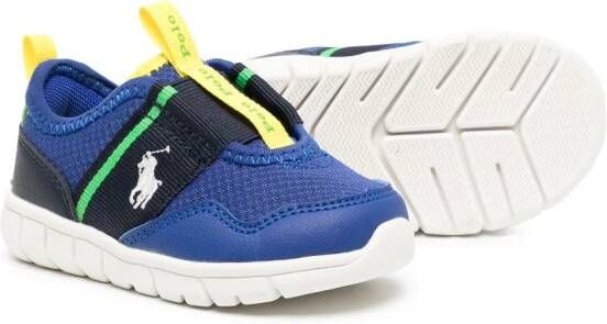 Polo Ralph Lauren Polo Pony-embroidered low-top sneakers Blue