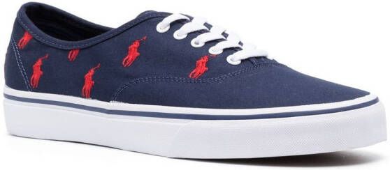 Polo Ralph Lauren Polo Pony-embroidered sneakers Blue