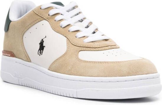 Polo Ralph Lauren Polo Pony-embroidered sneakers Neutrals