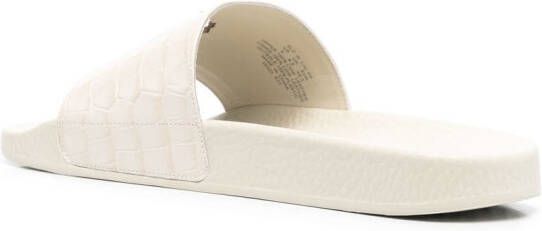 Polo Ralph Lauren Polo Pony leather sliders Neutrals