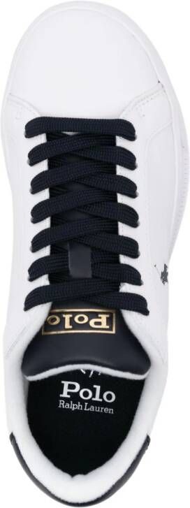 Polo Ralph Lauren Polo Pony leather sneakers White