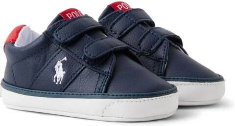 Polo Ralph Lauren Polo Pony touch-strap sneakers Blue