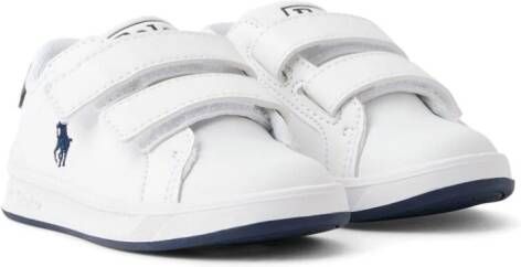 Polo Ralph Lauren Polo Pony touch-strap sneakers White