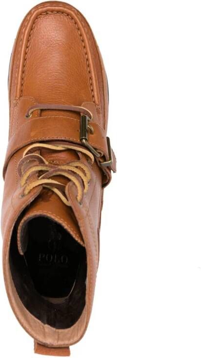 Polo Ralph Lauren Ranger leather boots Brown