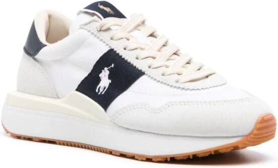 Polo Ralph Lauren Train 89 panelled sneakers White