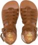 Pom D'api buckled calf-leather sandals Brown - Thumbnail 3