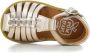 Pom D'api caged leather sandals Gold - Thumbnail 3