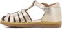 Pom D'api caged leather sandals Gold - Thumbnail 4