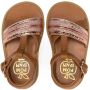 Pom D'api metallic buckle-strap sandals Brown - Thumbnail 3