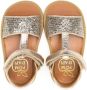 Pom D'api metallic touch-strap sandals Gold - Thumbnail 3
