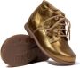 Pom D'api Nioupi leather ankle boots Gold - Thumbnail 4