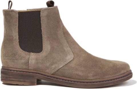 Pom D'api round-toe suede boots Neutrals